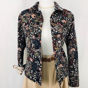 Self portrait -Unique embroidered jacket